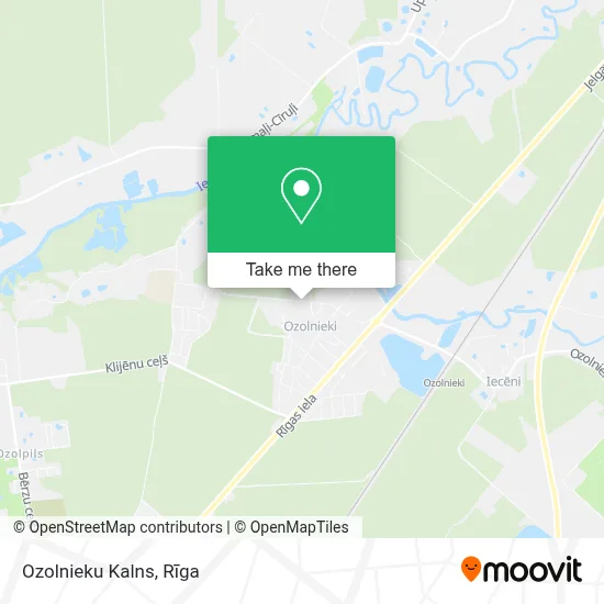 Ozolnieku Kalns map