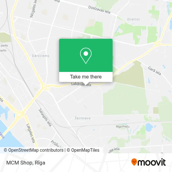 Mcm Shop map