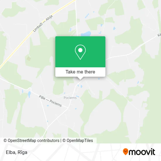 Elba map