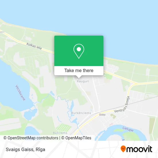 Svaigs Gaiss map
