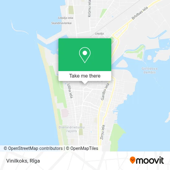 Vinilkoks map