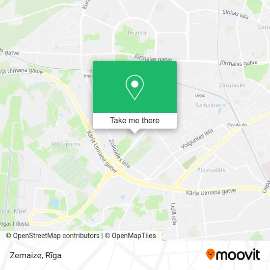 Zemaize map