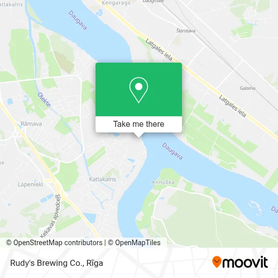 Rudy's Brewing Co. map