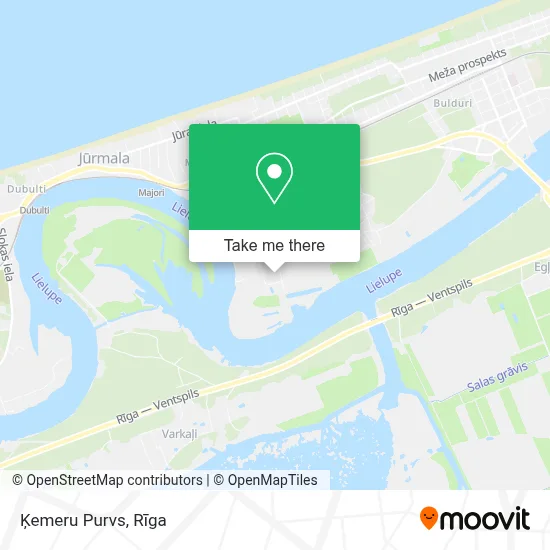 Ķemeru Purvs map