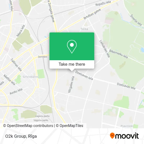 O2k Group map