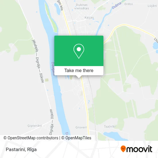 Pastarini map