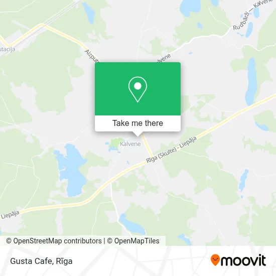 Gusta Cafe map