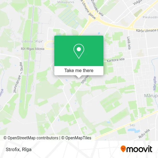 Strofix map