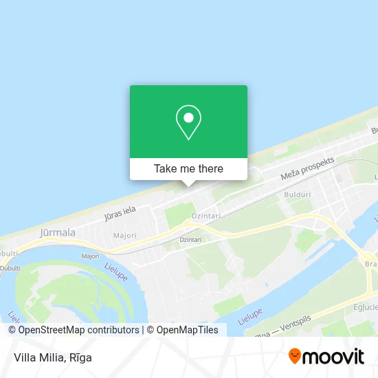 Villa Milia map