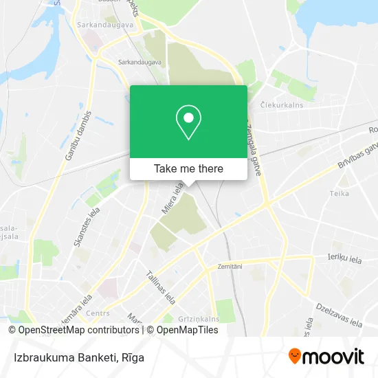 Izbraukuma Banketi map