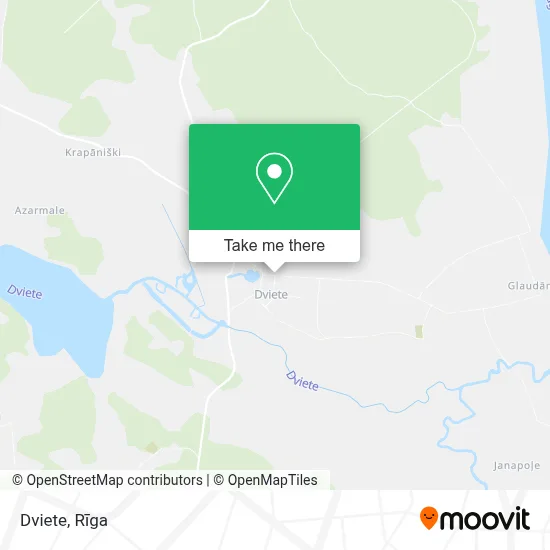 Dviete map