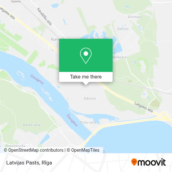 Latvijas Pasts map
