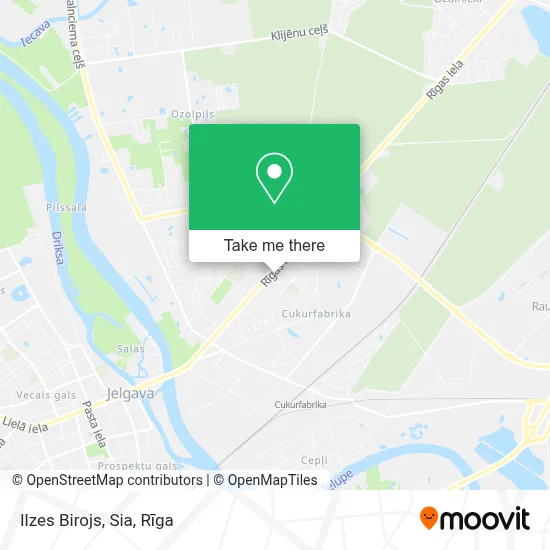 Ilzes Birojs, Sia map