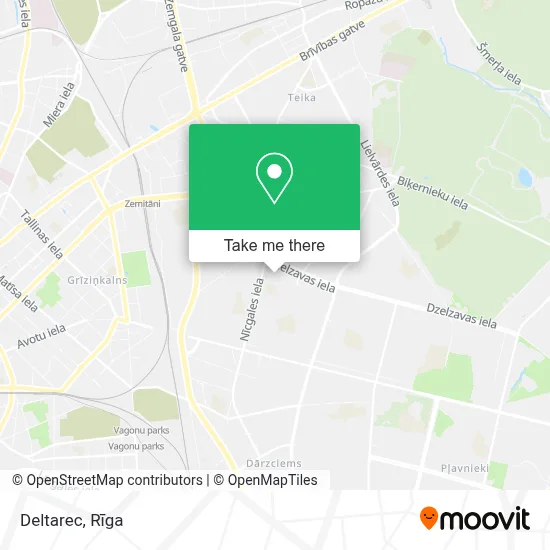 Deltarec map