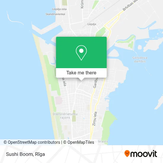 Sushi Boom map