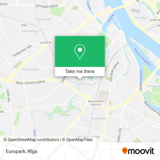 Europark map