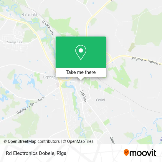 Rd Electronics Dobele map