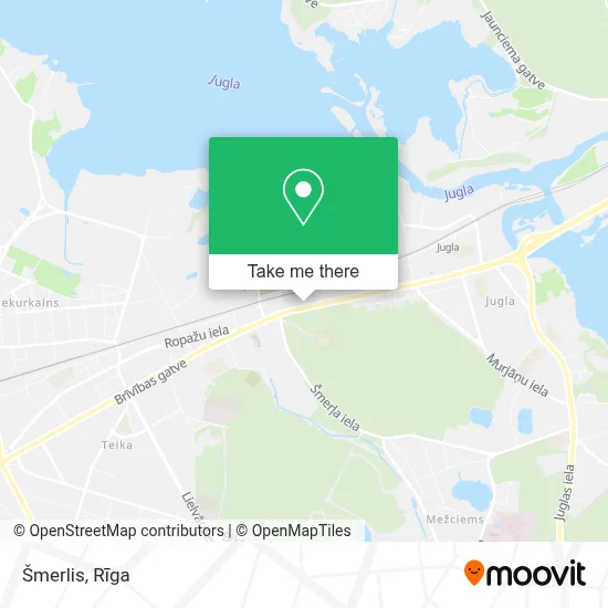 Šmerlis map