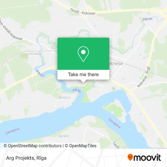 Arg Projekts map