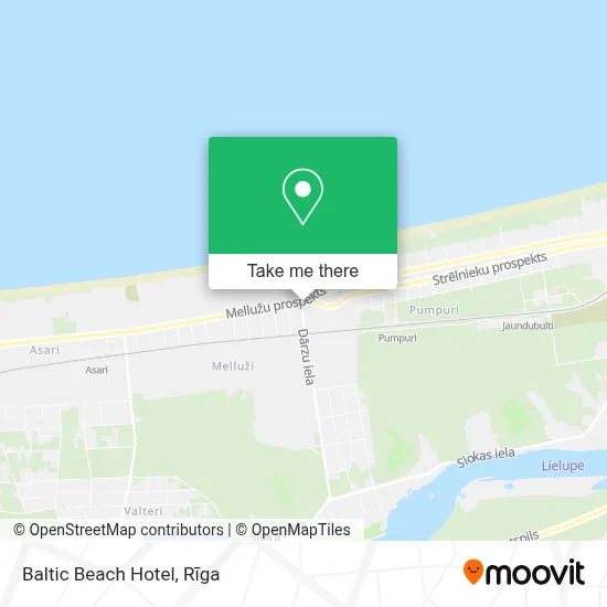 Baltic Beach Hotel map