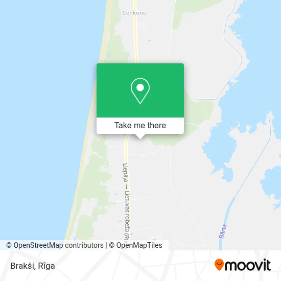 Brakši map