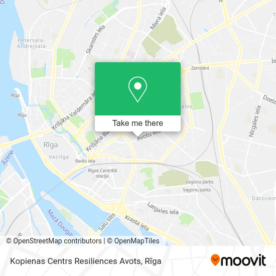 Kopienas Centrs Resiliences Avots map