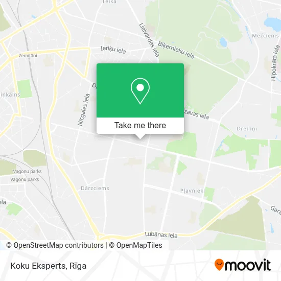 Koku Eksperts map