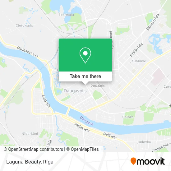 Laguna Beauty map