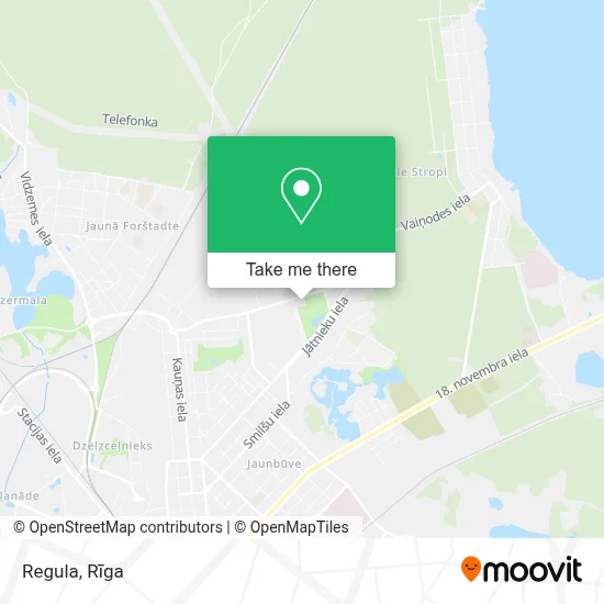 Regula map