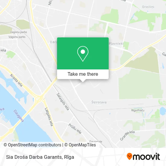 Sia Droša Darba Garants map