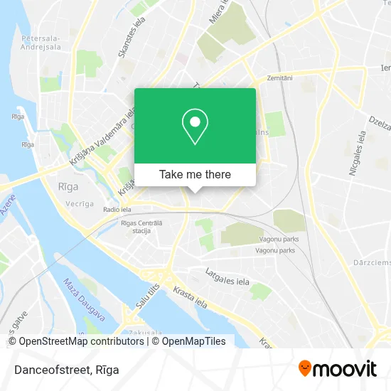 Danceofstreet map