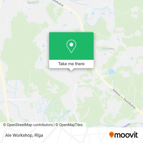 Ale Workshop map