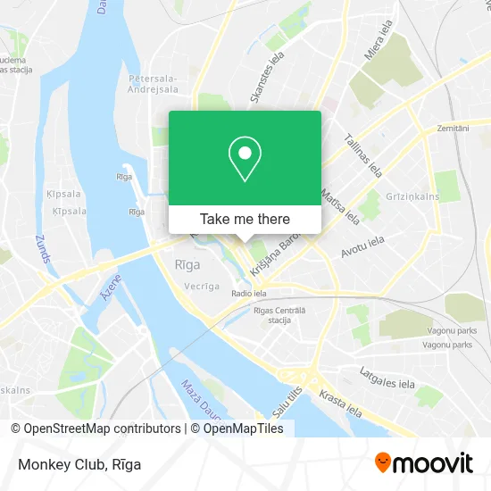 Monkey Club map