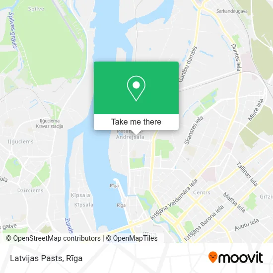 Latvijas Pasts map
