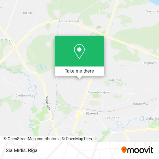 Sia Midis map
