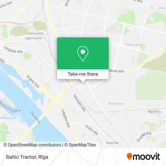 Baltic Tractor map