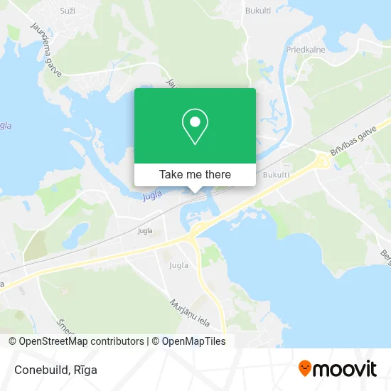 Conebuild map