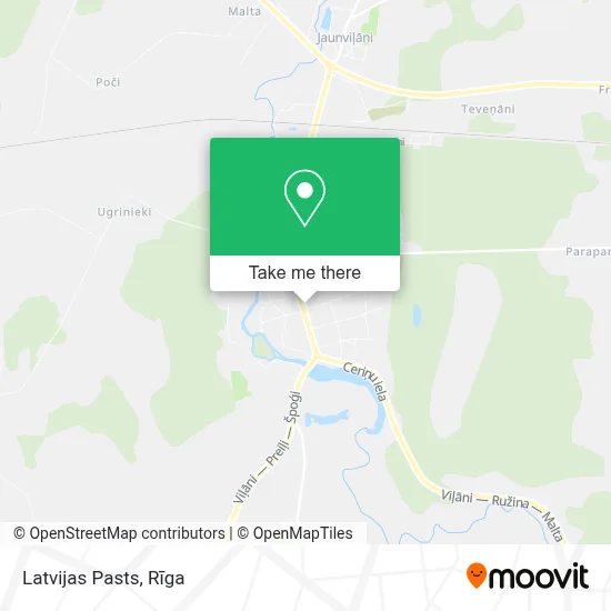 Latvijas Pasts map