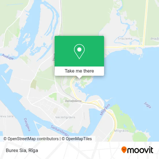 Burex Sia map