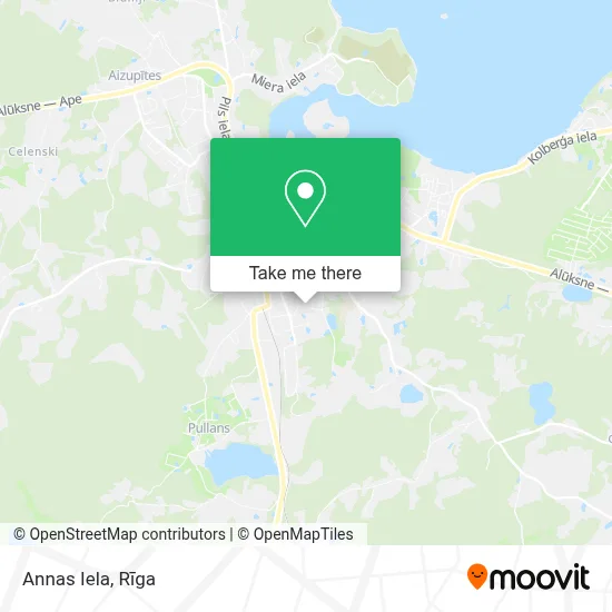 Annas Iela map
