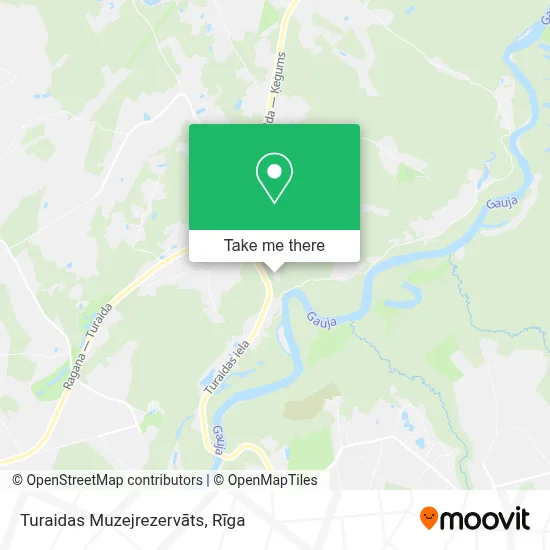 Turaidas Muzejrezervāts map