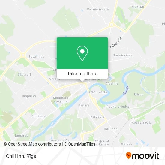 Chill Inn map