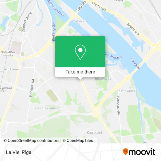 La Vie map