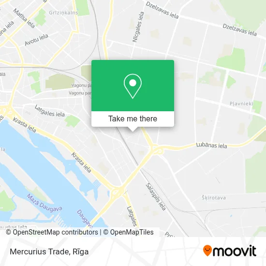 Mercurius Trade map
