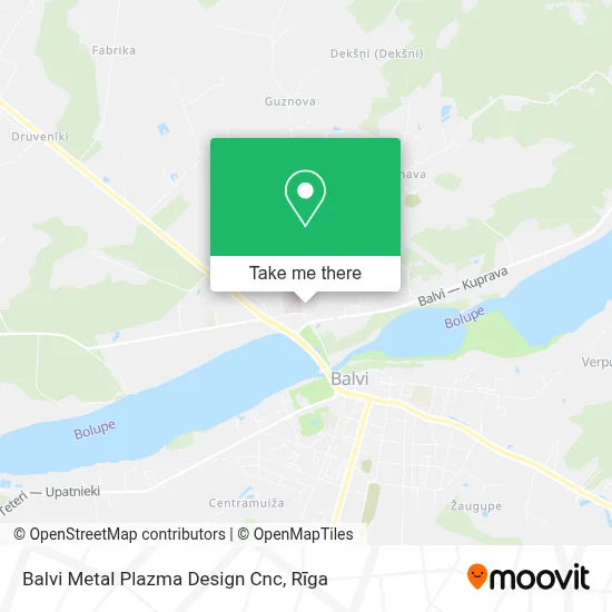 Balvi Metal Plazma Design Cnc map