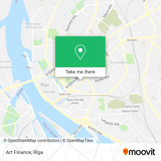 Art Finance map