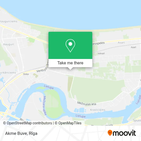 Akme Buve map