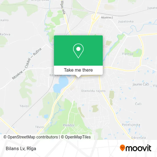 Bilans Lv map