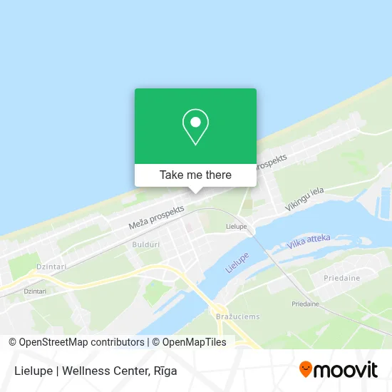 Lielupe | Wellness Center map