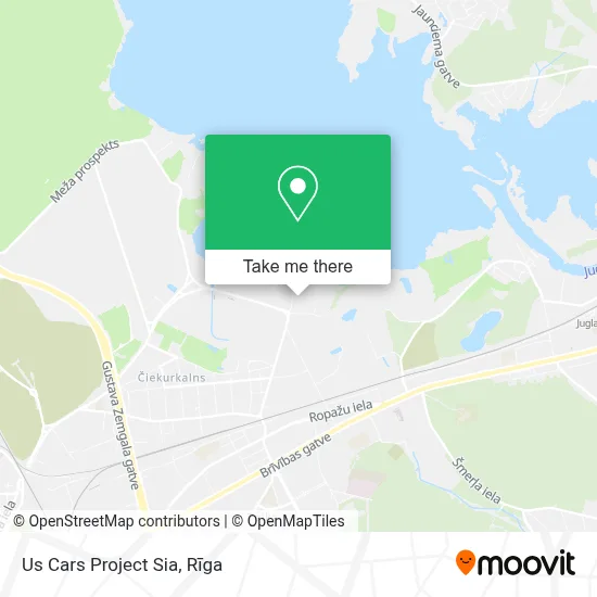 Us Cars Project Sia map
